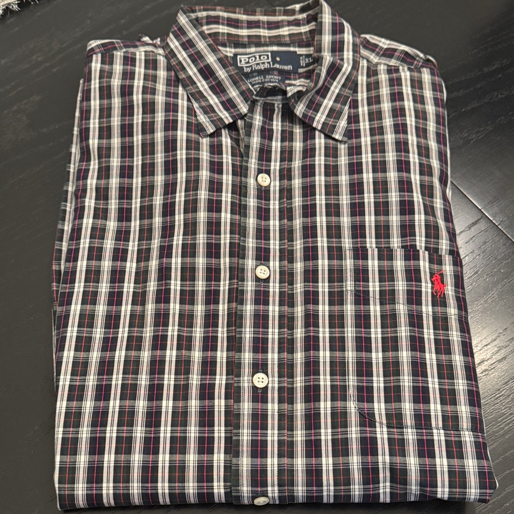 Polo by Ralph Lauren Men's Plaid Shirt size XL
